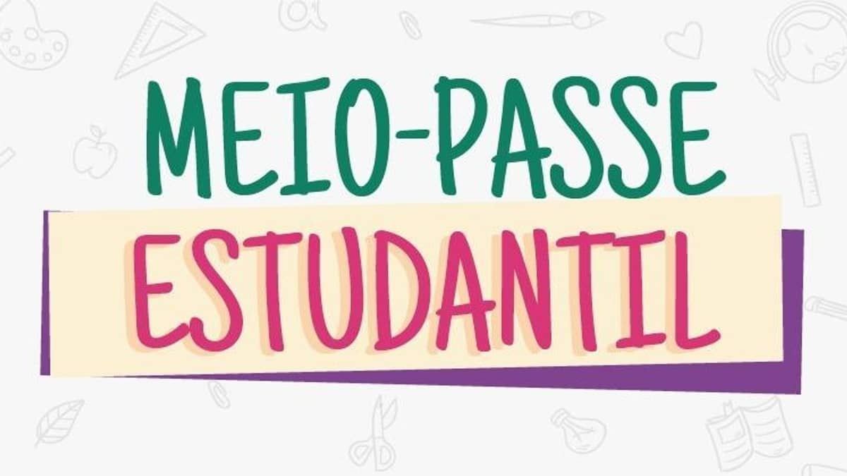 Cadastro do Meio-Passe Estudantil inicia nesta segunda (6); saiba como se inscrever