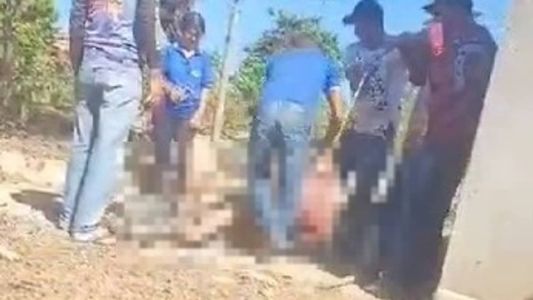 O cadáver foi encontrado por fazendeiros