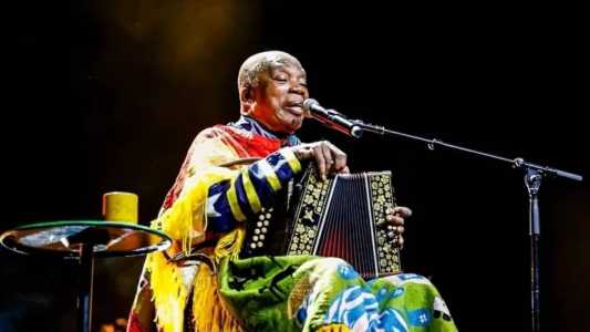 O cantor e compositor Milton Nascimento foi o ganhador da noite na categoria Musica Popular