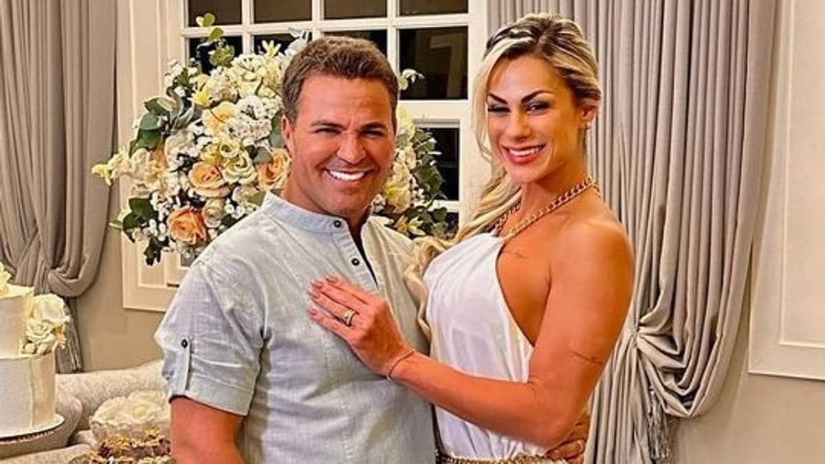 Eduardo Costa se casa com Mariana Polastrelli, influenciadora que deixou marido para ficar com ele