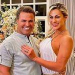 Eduardo Costa se casa com Mariana Polastrelli, influenciadora que deixou marido para ficar com ele
