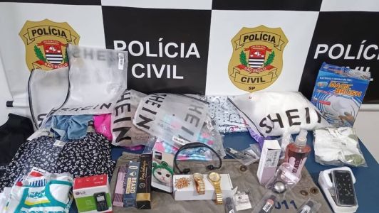 O casal foi preso em flagrante.