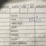 Cliente negro recebe comanda com dizer 'preto' na churrascaria 'Fogo de Chão'