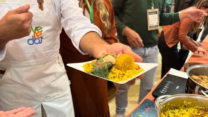 O chef Reinaldo Mendes buscou unir alguns dos melhores ingredientes da comida mineira no prato