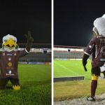 Mascote do Patrocinense usa camisa em homenagem ao ‘Rei Pelé’