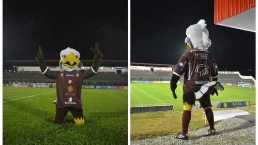 O clube de Patrocínio usou duas imagens do Rei