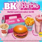 Burger King lança combo da Barbie e terá loja temática em São Paulo