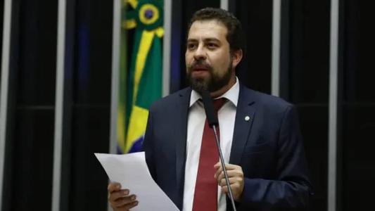 O deputado federal Guilherme Boulos (PSOL)