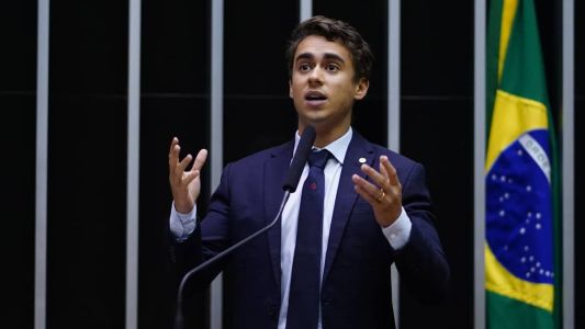 O deputado federal Nikolas Ferreira