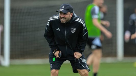 O duelo contra o Tombense será o segundo de Eduardo Coudet pelo Atlético