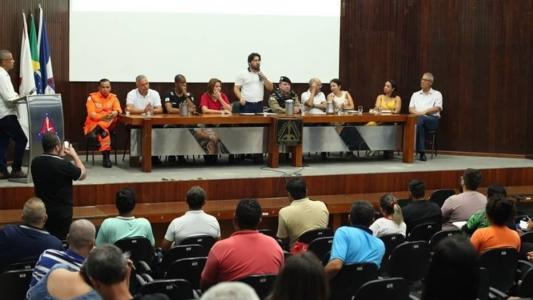 O encontro contou com a presença de várias pessoas