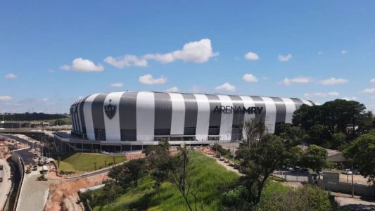 O estádio do Atlético terá capacidade para 46 mil pessoas