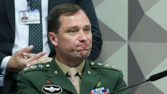 O ex-ajudante de ordens de Bolsonaro, Mauro Cid