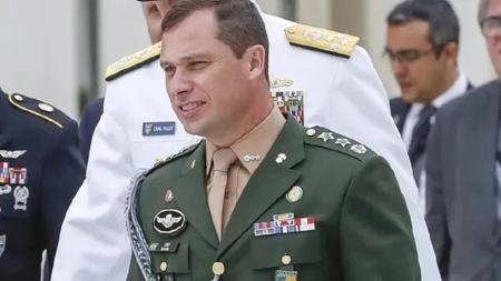 O ex-ajudante de ordens de Bolsonaro, Mauro Cid