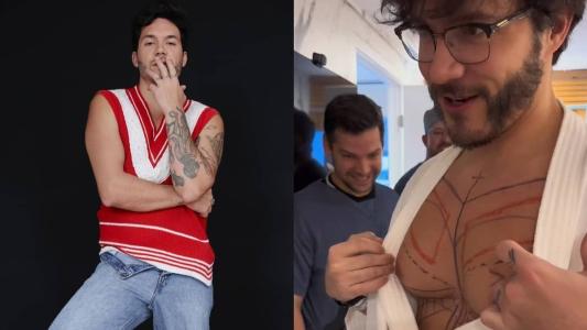 Ex-BBB Eliezer usou as redes sociais para informar sobre seu estado de saúde após passar por ginecomastia