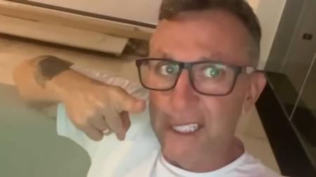 O ex-jogador José Ferreira Neto, de 56 anos, apresentador e comentarista no Grupo Bandeirantes