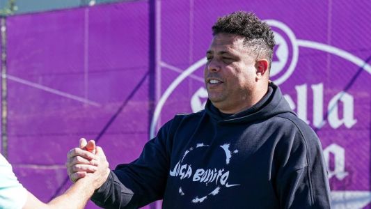 O ex-jogador Ronaldo, sócio majoritário do Valladolid