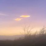 Fenômeno raro: nuvem 'madrepérola' chama atenção de moradores da Escócia