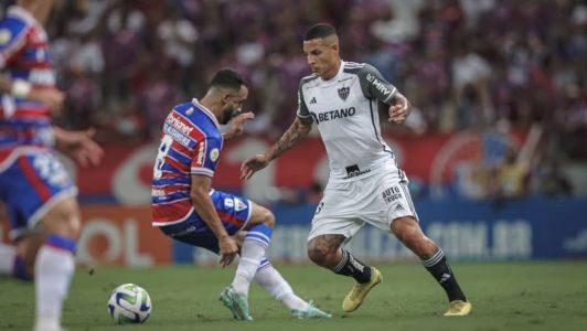 O Fortaleza venceu o jogo do primeiro turno do Brasileirão por 2 a 1, no Castelão
