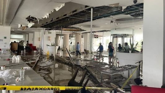 O furação atingiu Acapulco nessa quarta-feira (25)