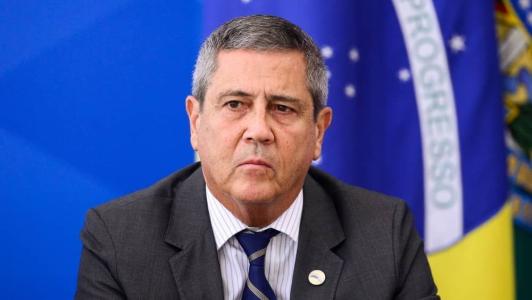 O general Braga Netto era o candidato à vice-presidência na chapa de Jair Bolsonaro nas eleições do ano passado