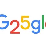 Google comemora 25 anos com arte especial; confira