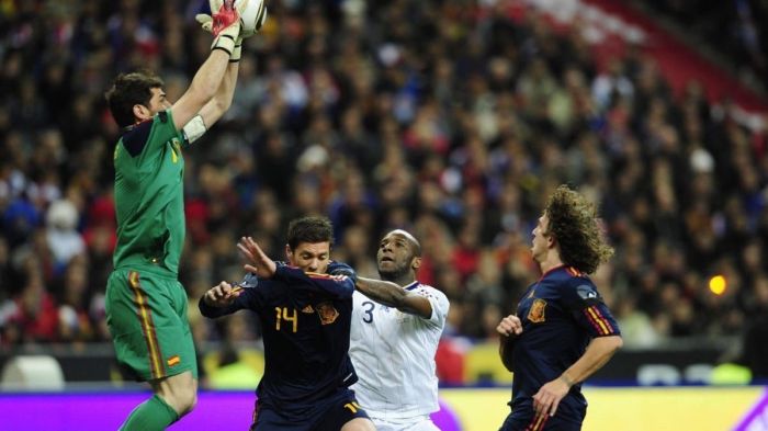 O goleiro Casillas é uma das estrelas da história da Espanha nas Copas do Mundo