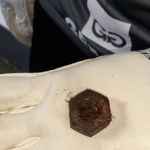 Atlético x Brasil de Pelotas: Everson pisa em 'porca' durante aquecimento