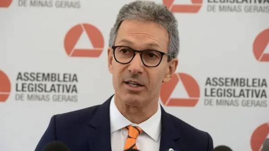 O governador de Minas Gerais, Romeu Zema
