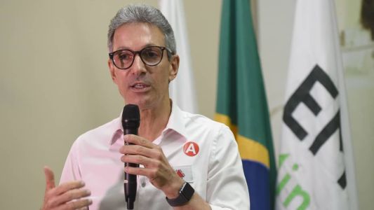 O governador de Minas Gerais, Romeu Zema