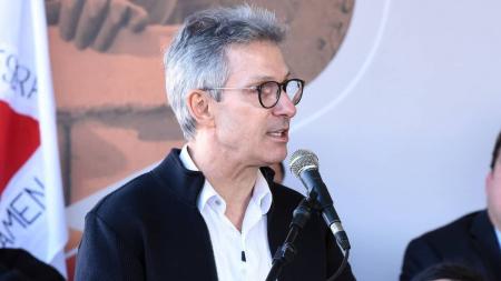 O governador mineiro Romeu Zema, do Novo
