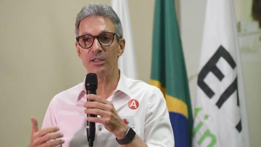 O governador mineiro Romeu Zema