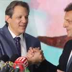 Haddad repete Lula, deseja sorte ao novo governo da Argentina e diz ser necessário 'aguardar acontecimentos'