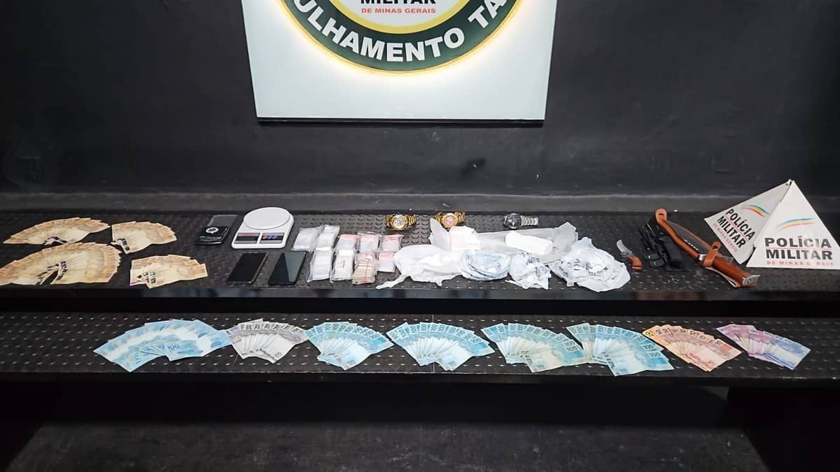 Homem é preso em hotel com drogas no Centro de Belo Horizonte 