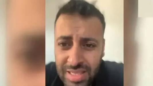 O homem foi à Israel para visitar a família