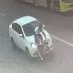 Vídeo: Ciclista é atropelado na avenida Cristiano Machado e tem perna amputada