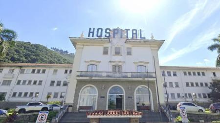 O homem foi encaminhado para a Santa Casa de Poços de Caldas