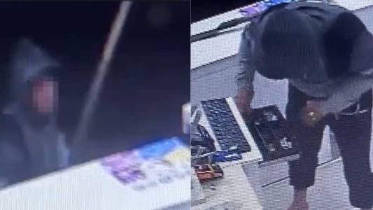 O homem fugiu do local e ainda não foi localizado