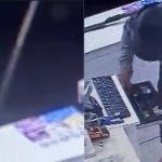 Vídeo: homem armado com foice assalta sorveteria no interior de Minas