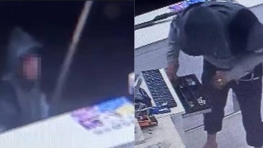 O homem fugiu do local e ainda não foi localizado