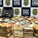 'Tesoureiro do tráfico' é preso e polícia apreende R$ 100 mil em BH