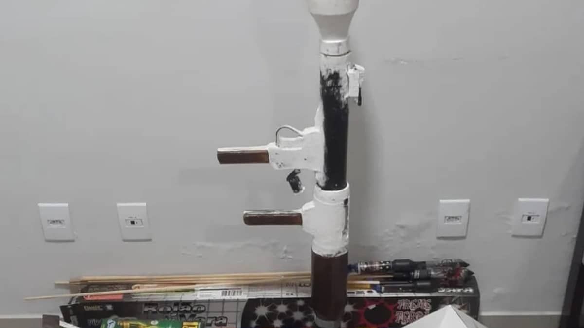 Polícia encontra explosivos e lançador de foguete artesanal em Porteirinha (MG) 