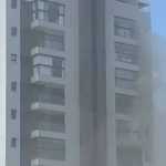 Vídeo: apartamento pega fogo em Belo Horizonte