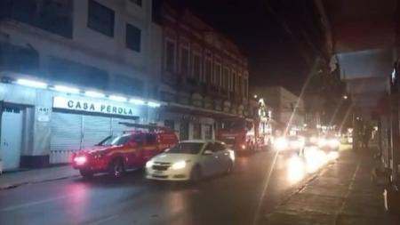 O incêndio foi debelado pelos próprios funcionários