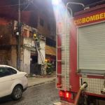 Incêndio destrói oficina de motos na Pampulha, em Belo Horizonte