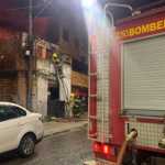 Incêndio destrói oficina de motos na Pampulha, em Belo Horizonte
