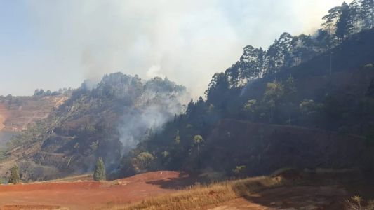 O inverno é conhecido pelo tempo seco que facilita a disseminação dos focos de incêndio