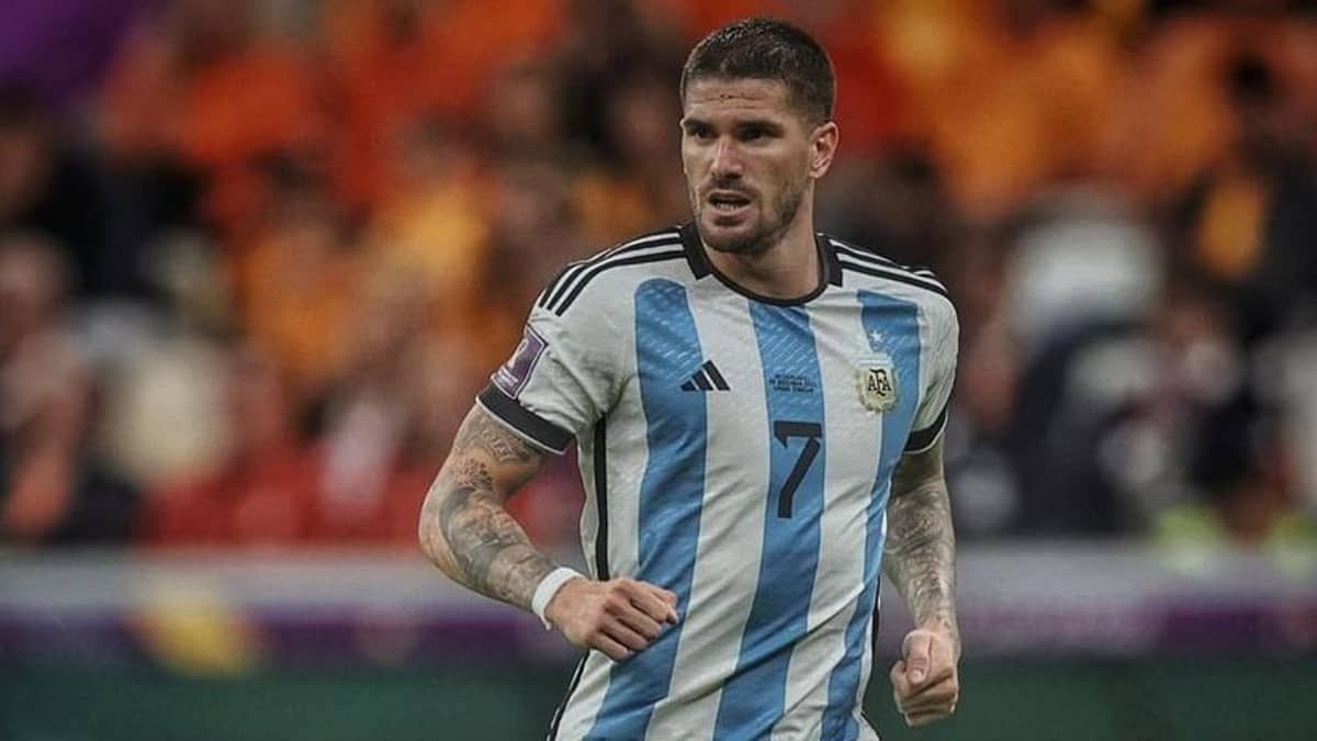 Campeão do mundo, Rodrigo De Paul se envolve em polêmica com ex-mulher: 'Você merece o pior'