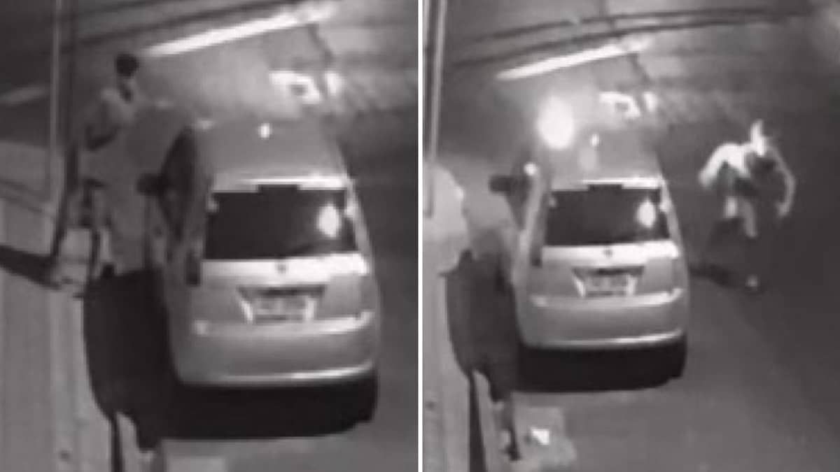 Vídeo: jovem incendeia carro de manicure em BH e foge