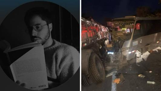 O jovem ficou preso às ferragens e morreu no local